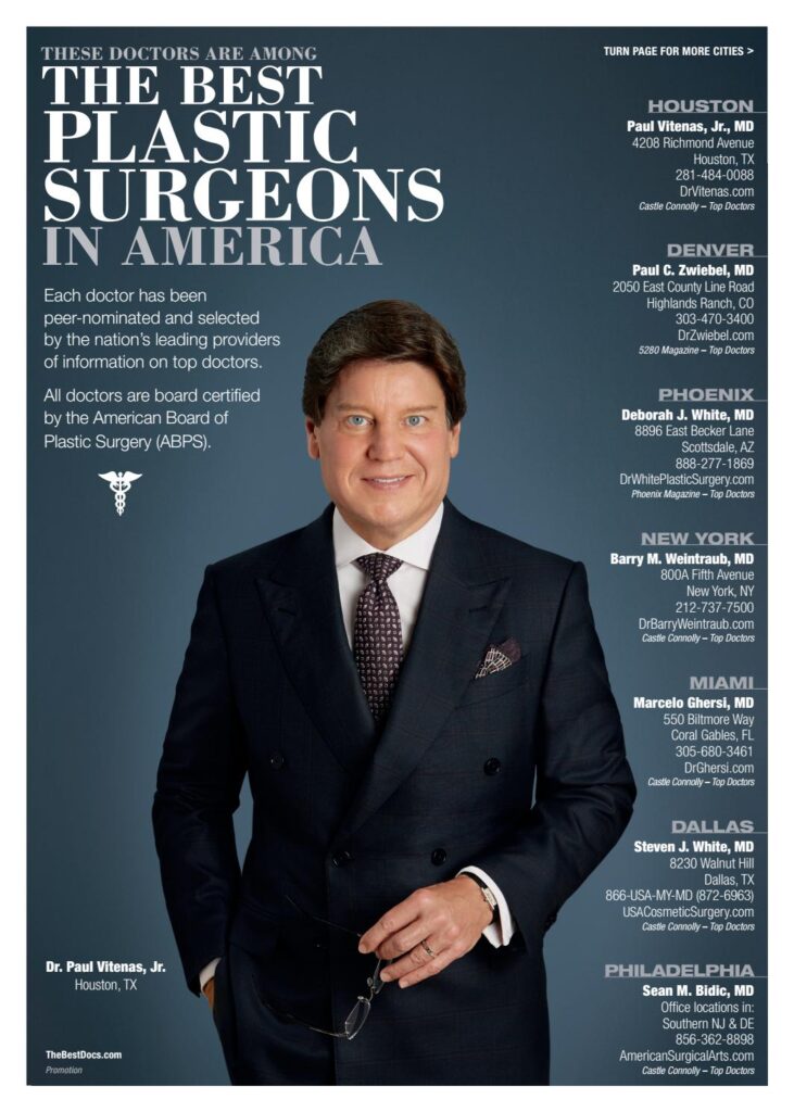 The Best Plastic Surgeons in America - Magazine Cover