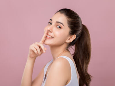 Liquid rhinoplasty involves injecting dermal fillers to reshape the nose and make it look more balanced