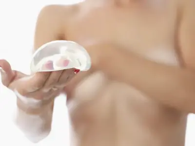 Teardrop breast implants are designed to mimic the natural shape of a woman's breasts, providing a more subtle and realistic enhancement compared to round implants.